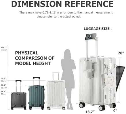 Aluminium Frame Hard Shell Spinner Wheels Luggage — Smart Luggage, feilario