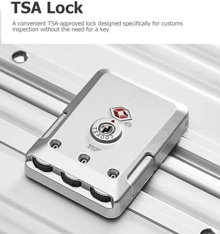 Aluminium Frame Hard Shell Spinner Wheels Luggage — Smart Luggage, feilario