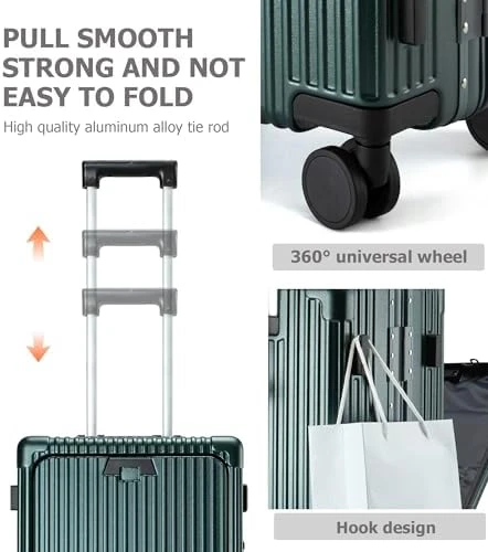 Aluminium Frame Hard Shell Spinner Wheels Luggage — Smart Luggage, feilario