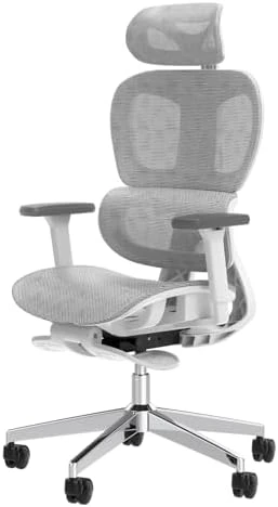 Ergonomic Office Chair with Adjustable Lumbar Support and Seat Depth — Smart Chairs, PatioMage