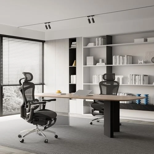 Ergonomic Office Chair with Footrest — Smart Chairs, SIHOO