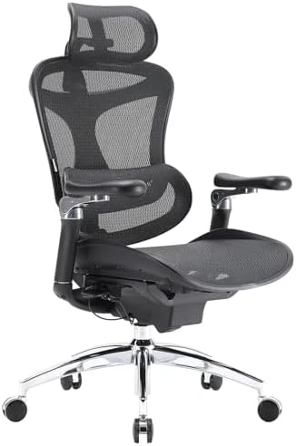 Ergonomic Office Chair with Footrest — Smart Chairs, SIHOO