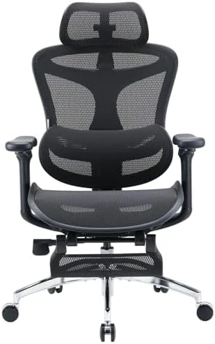 Ergonomic Office Chair with Footrest — Smart Chairs, SIHOO