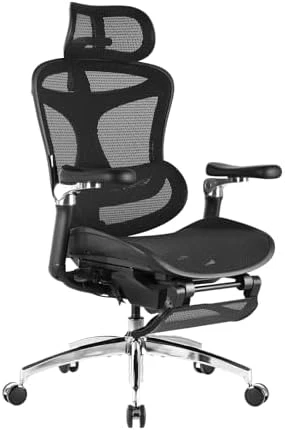 Ergonomic Office Chair with Ultra Soft 3D Armrests and Dynamic Lumbar Support — Smart Chairs, SIHOO