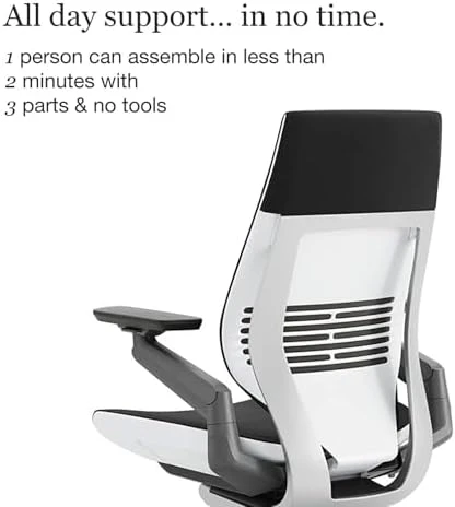 Office Chair with Wheels for Carpet — Smart Chairs, Steelcase