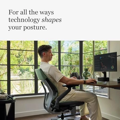 Office Chair with Wheels for Carpet — Smart Chairs, Steelcase