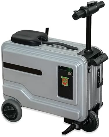 Rideable Electric Luggage 20 Inch Carry-On — Smart Luggage, KONGQXIAA