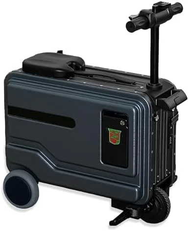 Rideable Electric Luggage Carry-On — Smart Luggage, KONGQXIAA