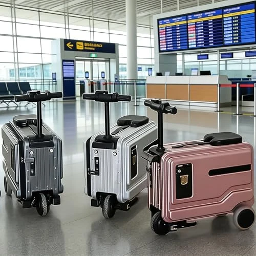 Rideable Electric Luggage Carry-On — Smart Luggage, KONGQXIAA