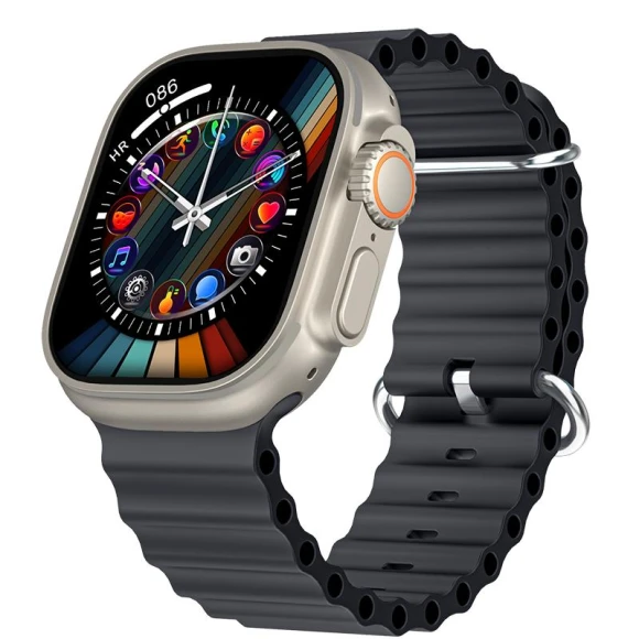 Ultra 3 Smartwatch with AMOLED Display, NFC, Bluetooth Calling, and Heart Rate Monitoring — Smart Watch, Happy World Electronics