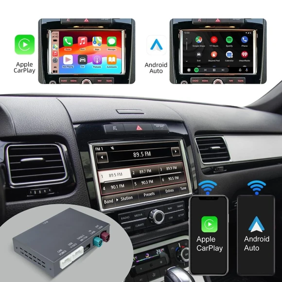 Wireless CarPlay and Android Module for Vehicle Modification — Car Infotainment System, The Cozy Nook
