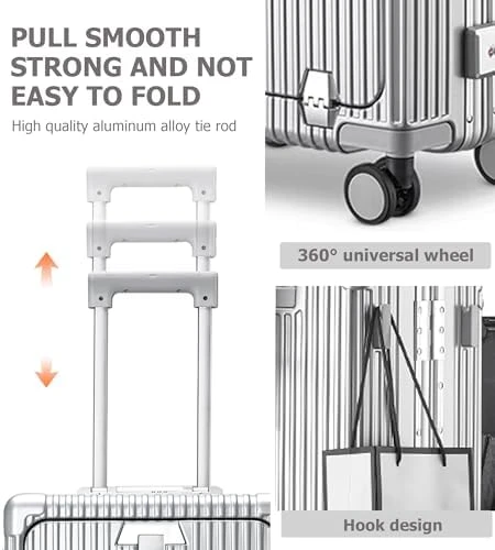 Aluminium Frame Hard Shell Spinner Wheels Luggage — Smart Luggage, feilario