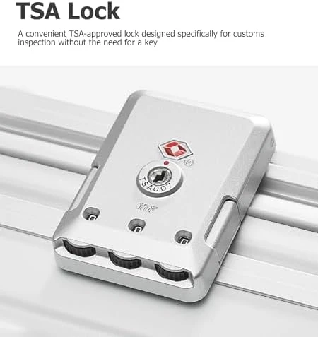 Aluminium Frame Hard Shell Spinner Wheels Luggage — Smart Luggage, feilario