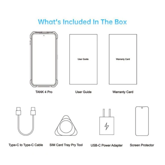 Projector Rugged Phone, Unihertz
