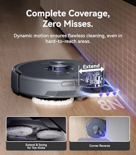 Robot Vacuum and Mop Combo — Robot Vacuum, Narwal