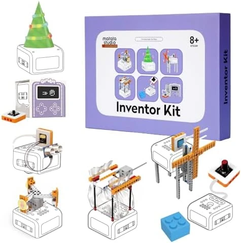 Robotic Creator Expansion Kit with Building Blocks and Motor — Coding Robot, MatataStudio