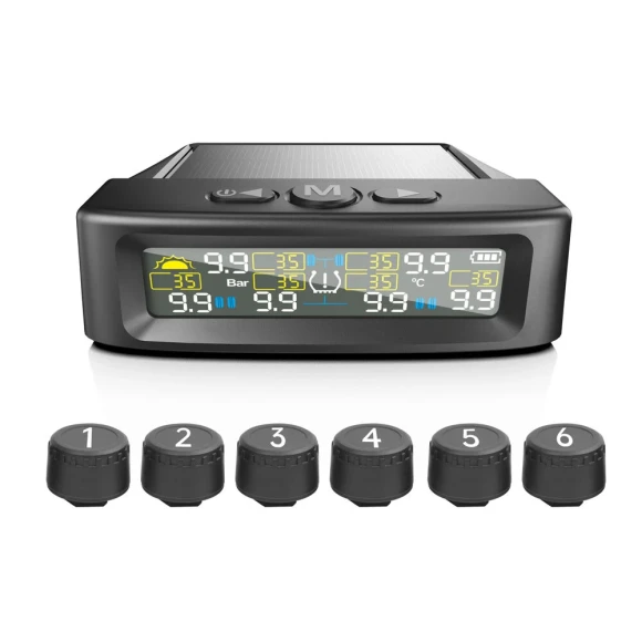 Solar Car Tire Pressure Monitoring System — TPMS
