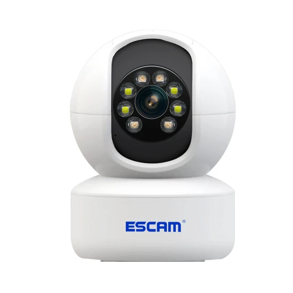 WiFi IP Camera with Night Vision and Motion Detection — Security Camera, ESCAM