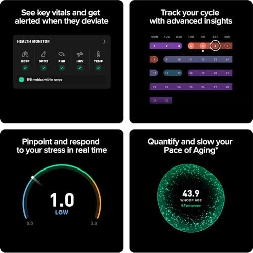 Activity Tracker with 12 Month Membership — Fitness Tracker, WHOOP