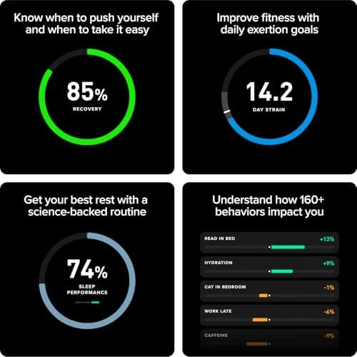 Activity Tracker with 12 Month Membership — Fitness Tracker, WHOOP