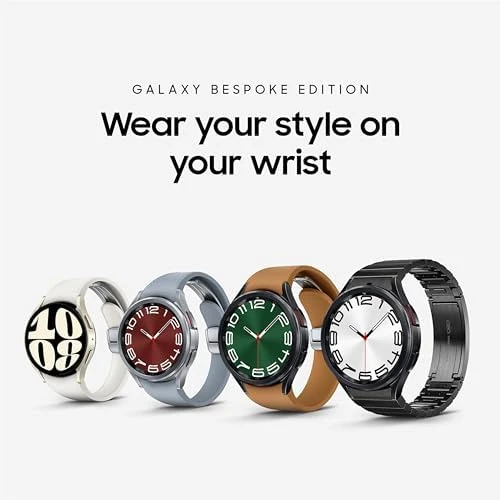 Galaxy Watch 6 Bespoke Edition 47mm Exclusive Bluetooth Smartwatch — Smart Watch, Samsung