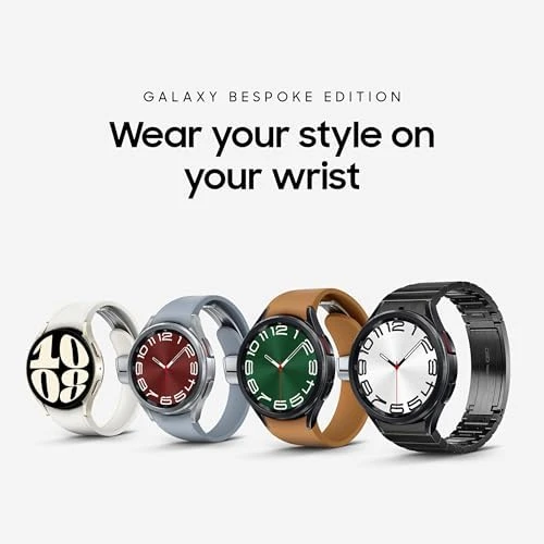 Galaxy Watch 6 Bespoke Edition 47mm Exclusive Bluetooth Smartwatch — Fitness Tracker, Samsung