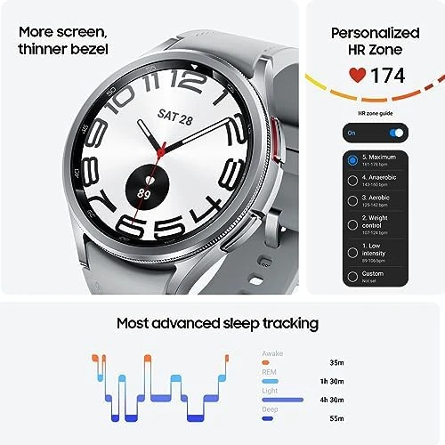 Galaxy Watch 6 Classic 43mm Bluetooth Smartwatch — Smart Watch, Samsung