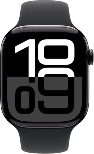 Watch Series 10 with Black Sport Band — Smart Watch, Apple