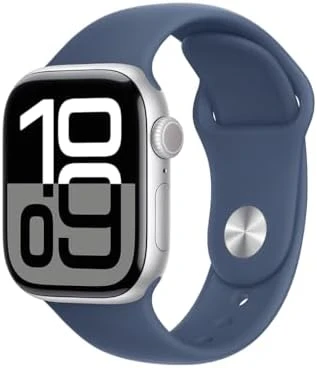 Watch Series 10 with Black Sport Band — Smart Watch, Apple