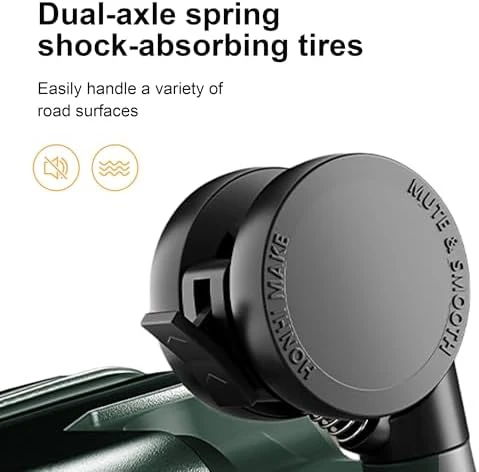 Expandable Carry-On Suitcase with Spinner Wheels — Smart Luggage, AIWEINY