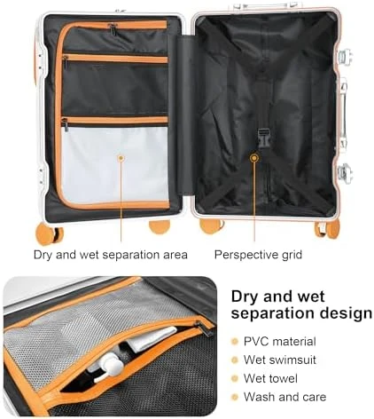 Hard Shell Luggage — Smart Luggage, AIWEINY