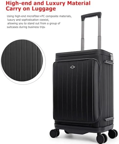 Luxury Hardshell Carry-On Luggage — Smart Luggage, feilario