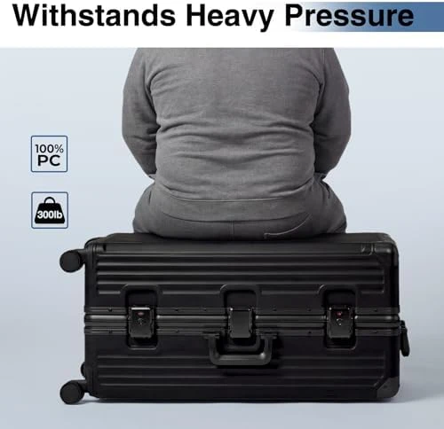 No Zipper Carry On Luggage with Wheels — Smart Luggage, Krute