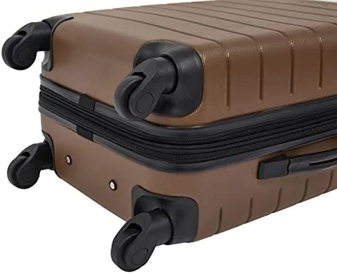 Smart Spinner Hardside Luggage, 22-Inch Carry-On — Smart Luggage, Wrangler