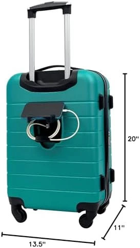 Smart Spinner Hardside Luggage Set — Smart Luggage, Wrangler