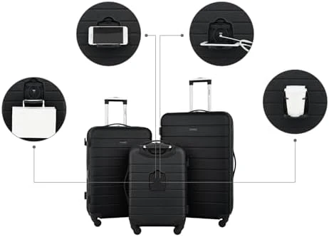 Smart Spinner Hardside Luggage — Smart Luggage, Wrangler