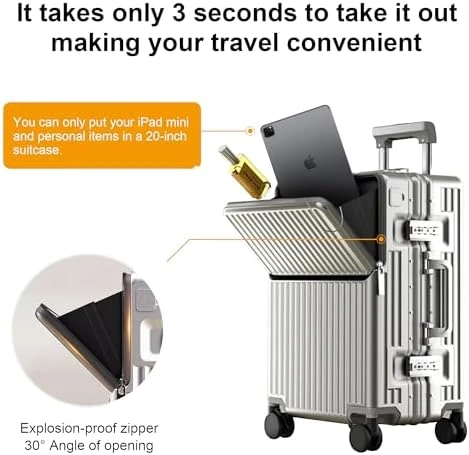 Zipperless Luggage — Smart Luggage, AIWEINY