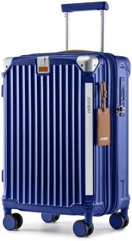 Carry On Luggage with Cup Holder and USB Port, Expandable Capacity, Smart Suitcase with Anti Slip Wheels and Handbag, 3... — Smart Luggage, Joyway