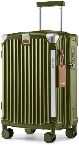 Carry On Luggage with Cup Holder and USB Port, Expandable Capacity, Smart Suitcase with Anti Slip Wheels and Backpack, 3... — Smart Luggage, Joyway