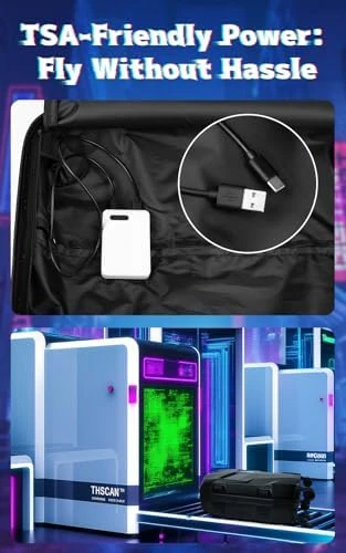 Hardside LED Luggage — Smart Luggage, Gelrova