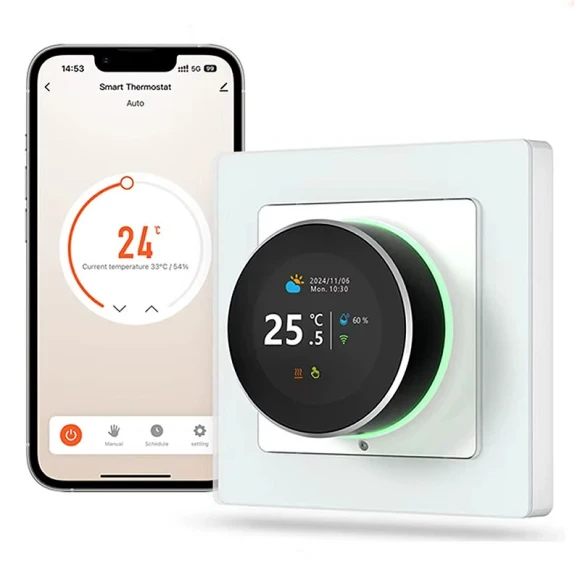Smart Knob Thermostat — Smart Thermostat, Tuya