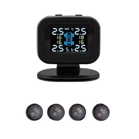 Tire Pressure Monitoring System with External Sensors — TPMS