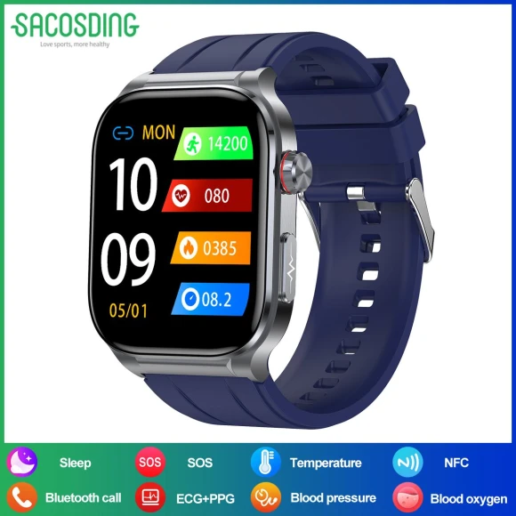 AMOLED Smartwatch — Smart Watch, SACOSDING