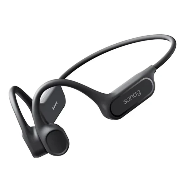 Bone Conduction Earphone Bluetooth Headset — Wireless Earbuds, SANAG