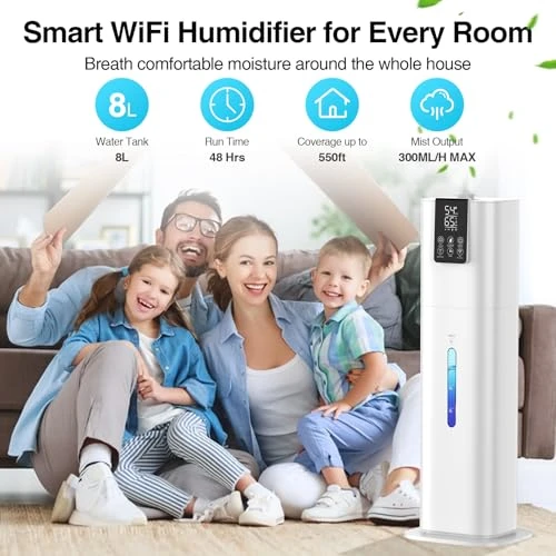 Large Room Cool Mist Humidifier — Humidifier, Honovos
