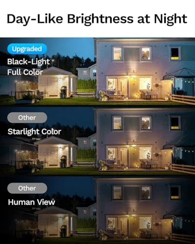 Window Camera with Night Vision, AI Smart Detection, 2-Way Audio, 24/7 Recording — Security Camera, LongPlus