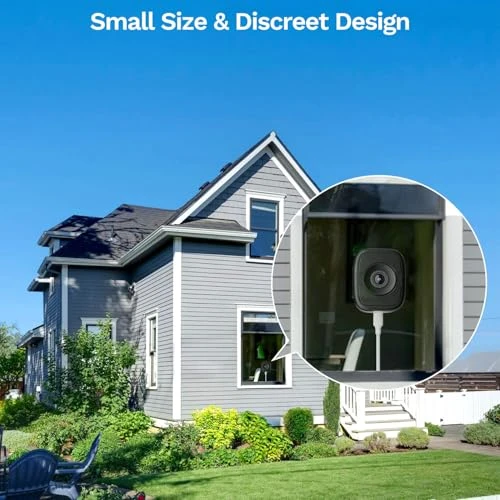 Window Camera with Night Vision, AI Smart Detection, 2-Way Audio, 24/7 Recording — Security Camera, LongPlus