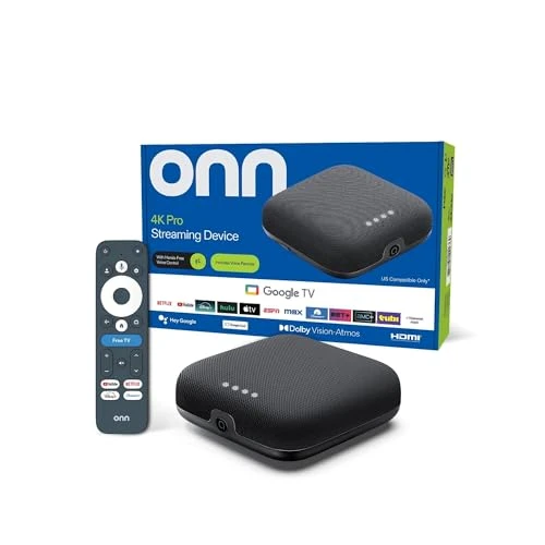 4K Pro Streaming Device with Google TV — Smart TV, Onn