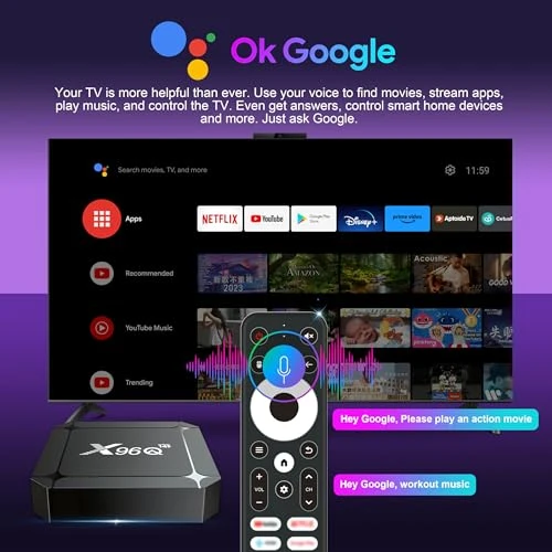 Android TV Box — Smart TV, ADDCOLOR