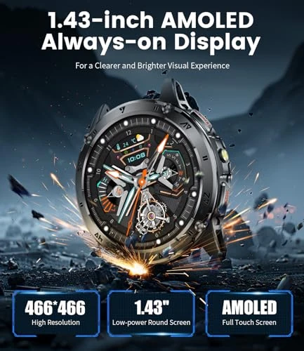 Military Smart Watch — Smart Watch, LIGE